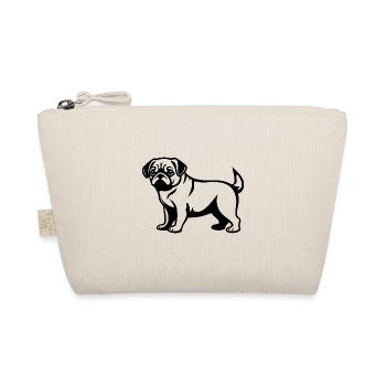 Chien Carlin - Trousse biologique - nature - Devant