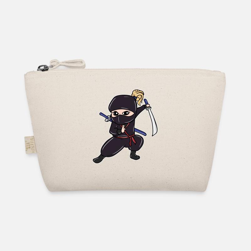 Perfektes Kinder Samurai, Ninja, Ninjas Geschenk Bio-Täschchen