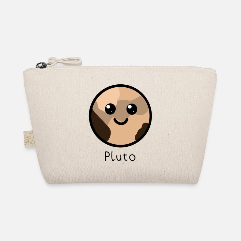 Niedlicher Pluto - Bio-Täschchen - Natur