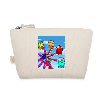 Funfair remunerated amusement park - Organic Pouch - nature - Front