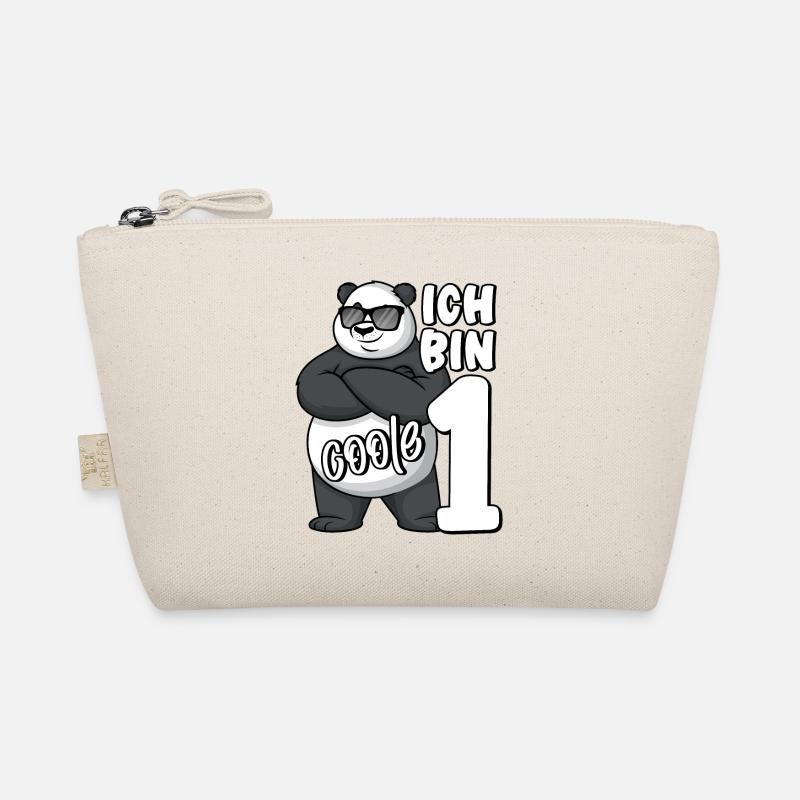 1. Geburtstag Junge 1 Jahr Panda Ich bin coole 1 Bio-Täschchen