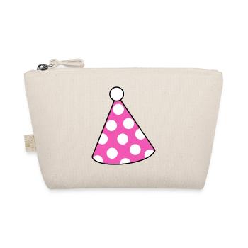 Party Birthday Party Birthday Party Party Hat - Organic Pouch - nature - Front