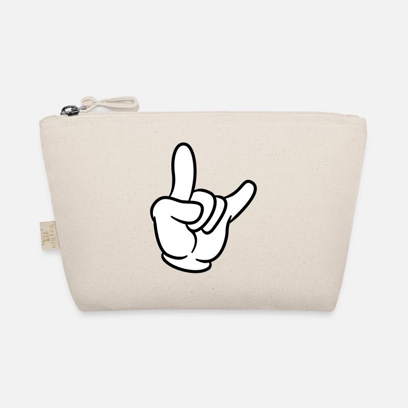 hand party symbol Organic Pouch