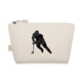 Ice Hockey Sport - Bio-Täschchen - Natur - Vorne