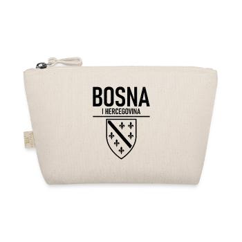 Bosna I Hercegovina Home Coat of Arms - Organic Pouch - nature - Front