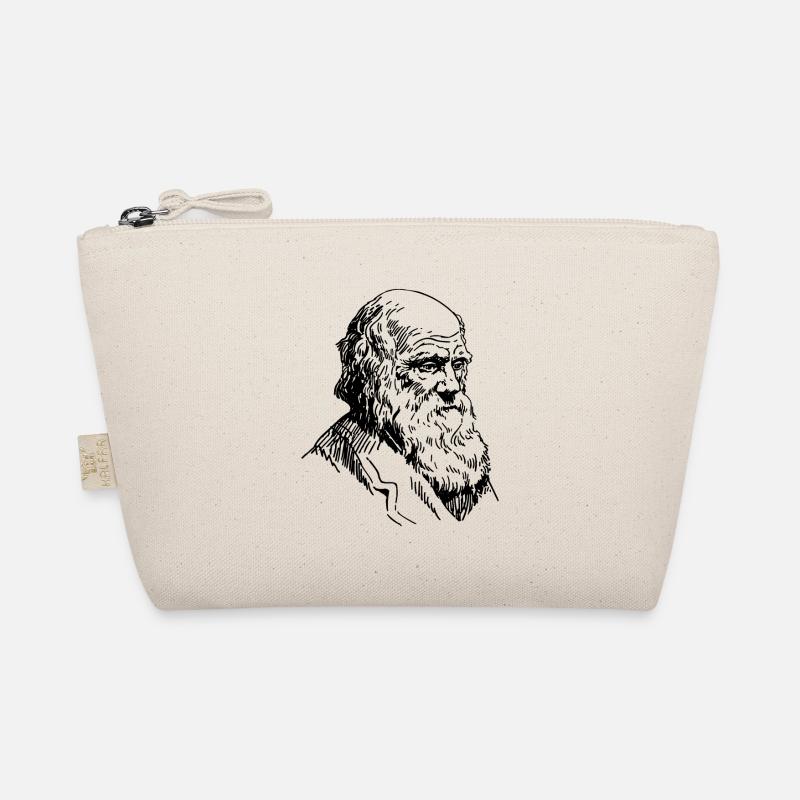 Porträt Darwin Biologie Evolutionstheorie Bio-Täschchen