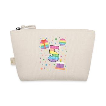 Pop It 5ème anniversaire Fille Garçons Fidget - Trousse biologique - nature - Devant