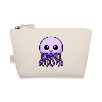 Jellyfish Comic Animal - Organic Pouch - nature - Front