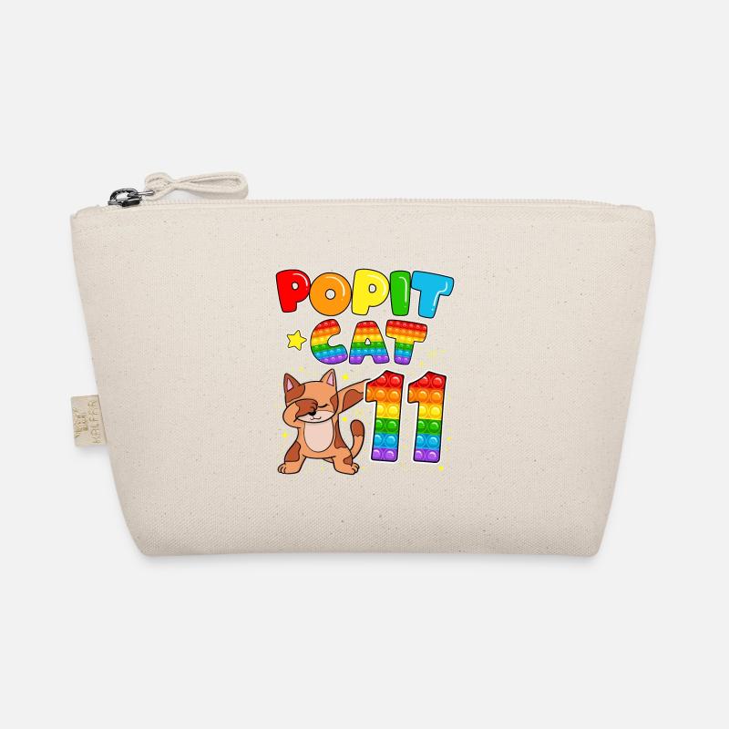 Pop it Cat Joyeux 11e anniversaire du chat Trousse biologique