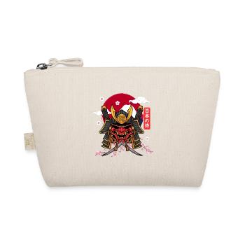 Japanese Warlord Samurai Warrior - Organic Pouch - nature - Front