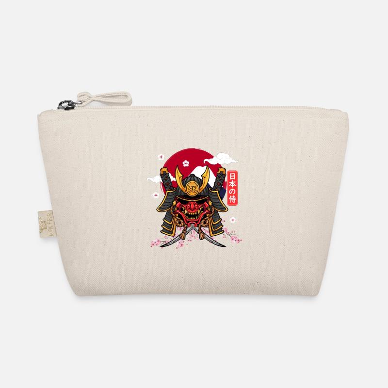 Japanese Warlord Samurai Warrior Organic Pouch