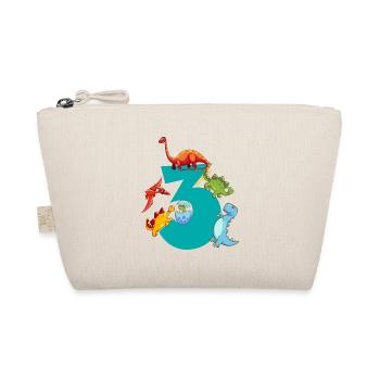 Dinosaure 3 ans 3ème fête d’anniversaire - Trousse biologique - nature - Devant