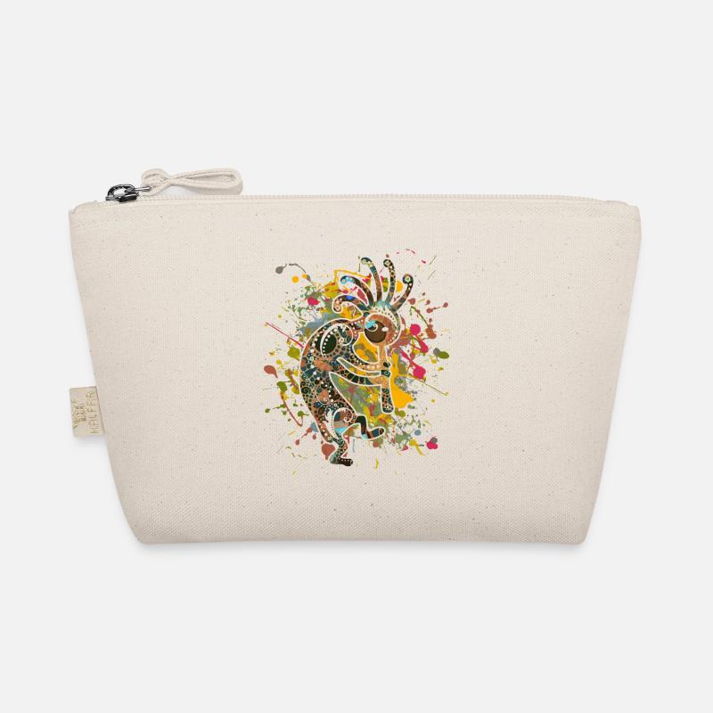 Amérindiens Kokopelli - Éclaboussures colorées 4 Trousse biologique