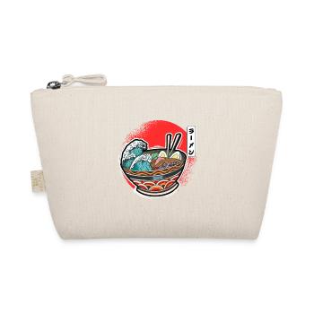 Ramen Bowl Wave Japanese Noodle Soup - Organic Pouch - nature - Front