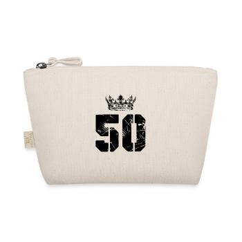 50 number crown - Organic Pouch - nature - Front