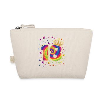 Tie-dye fête d’anniversaire 18 ans 18 ans - Trousse biologique - nature - Devant