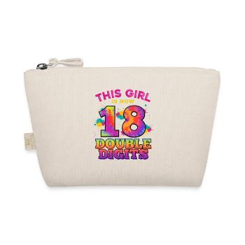 Cette fille a maintenant 18 ans à deux chiffres 18. - Trousse biologique - nature - Devant