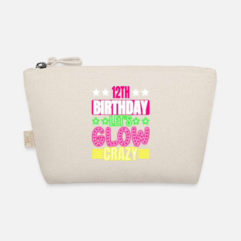12e anniversaire Let's Glow Crazy Colorful Trousse biologique