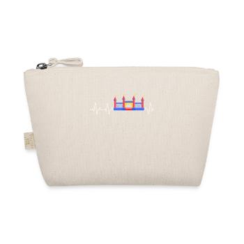 Bouncy Castle Heartbeat Bouncy castle - Organic Pouch - nature - Front