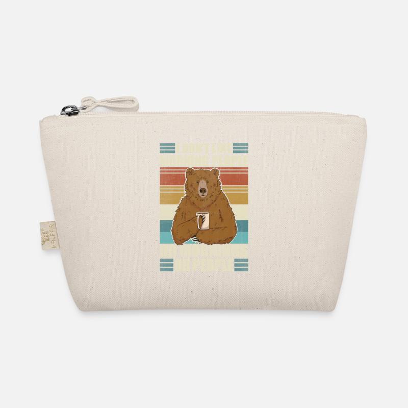 Je n’aime pas les gens du matin, drôle d’ours de café Trousse biologique