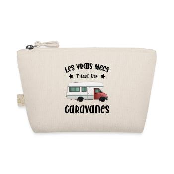 Les Vrais Mecs Trient Des Caravanes - Trousse biologique - nature - Devant