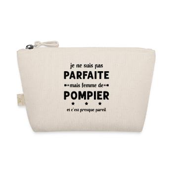 pas parfaite mais femme de pompier - Trousse biologique - nature - Devant