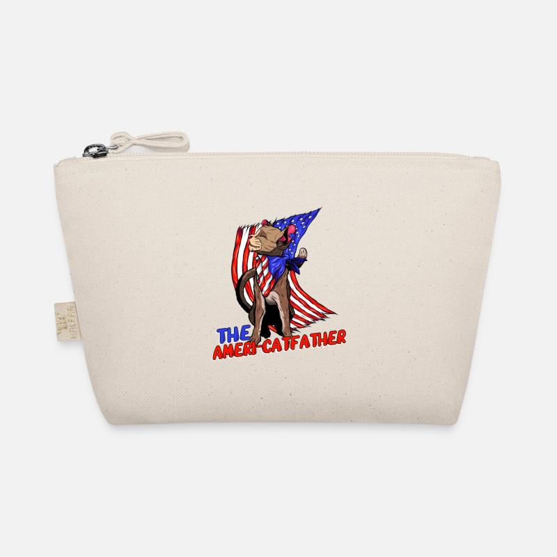Ameri-catfather July 4 Independence Day Organic Pouch