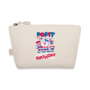 It's July 4th and yes, it's my birthday. - Organic Pouch - nature - Front