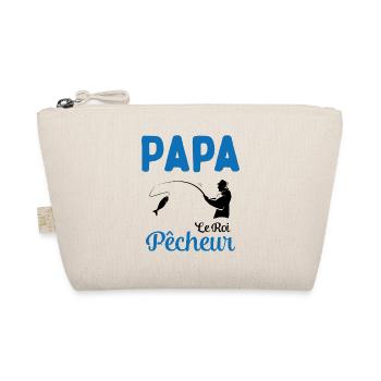 Cadeau Papa Pêcheur Roi de Pêche - Trousse biologique - nature - Devant