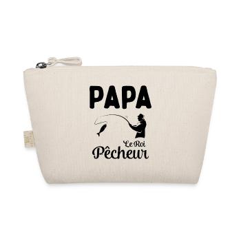 Cadeau Papa Pêcheur Roi de Pêche - Trousse biologique - nature - Devant