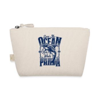 Save The Sea Pandas Rescue Killer Whale Orcas - Organic Pouch - nature - Front