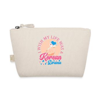 J’aimerais que ma vie soit coréenne - Trousse biologique - nature - Devant