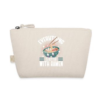 Tout va mieux avec les amateurs de ramen Japon - Trousse biologique - nature - Devant