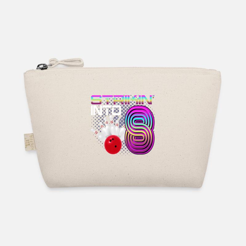 Striking Into 8 Bowling Bowler 8e anniversaire Trousse biologique