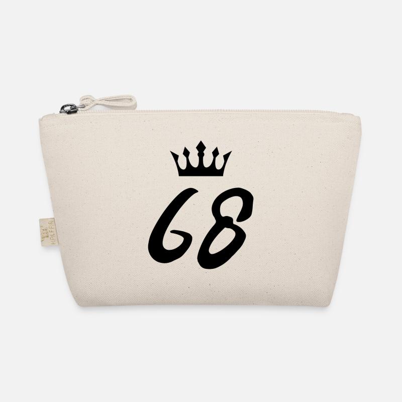68 Number crown Organic Pouch