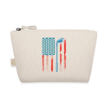 Amerika Golfspieler USA 4. Juli Golfer - Bio-Täschchen - Natur - Vorne