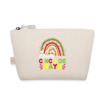 Fiesta Cheerful Cinco De Mayo Party - Organic Pouch - nature - Front
