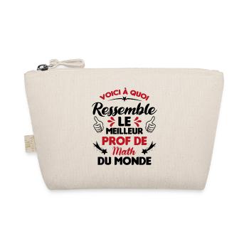 Voici Le meilleur Prof de Math du monde - Trousse biologique - nature - Devant