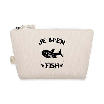 Je M'en Fish Cadeau Pêcheur Drôle Pêche - Trousse biologique - nature - Devant