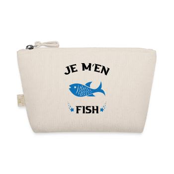 Je M'en Fish Cadeau Pêcheur Drôle Pêche - Trousse biologique - nature - Devant