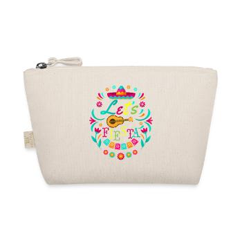 Lets Fiesta Cinco de Mayo Guitar Fiesta - Organic Pouch - nature - Front