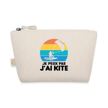 Je Peux Pas J'ai Kite Cadeau Humour - Trousse biologique - nature - Devant