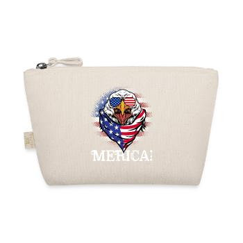 Patriotic Eagle Merica 4 juillet - Trousse biologique - nature - Devant