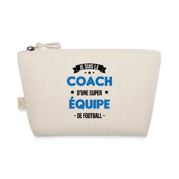 Je suis le coach d'une super équipe de football - Trousse biologique - nature - Devant