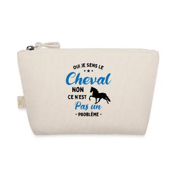 Oui Je Sens Le Cheval non ce n est pas un problème - Trousse biologique - nature - Devant