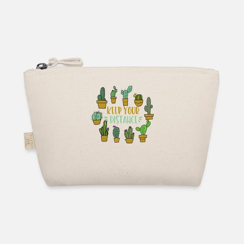 Cactus Introverted Succulent Owner Organic Pouch