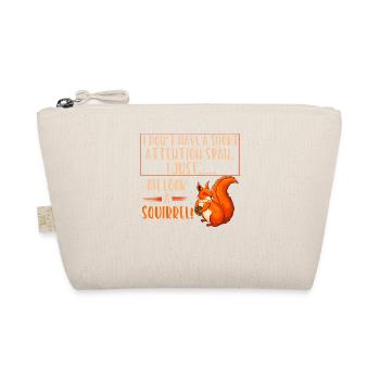 Short attention squirrels - Organic Pouch - nature - Front