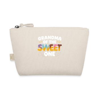 Grandma The Sweet A | Matching Family Birthday | - Organic Pouch - nature - Front