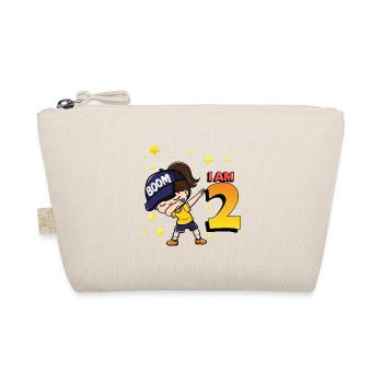 Boom J’ai 2 | Birthday Girl | Fête d’anniversaire 2nd - Trousse biologique - nature - Devant