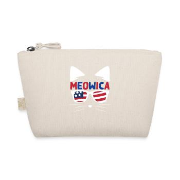 Meows America USA Patriotic Cat 4 juillet - Trousse biologique - nature - Devant